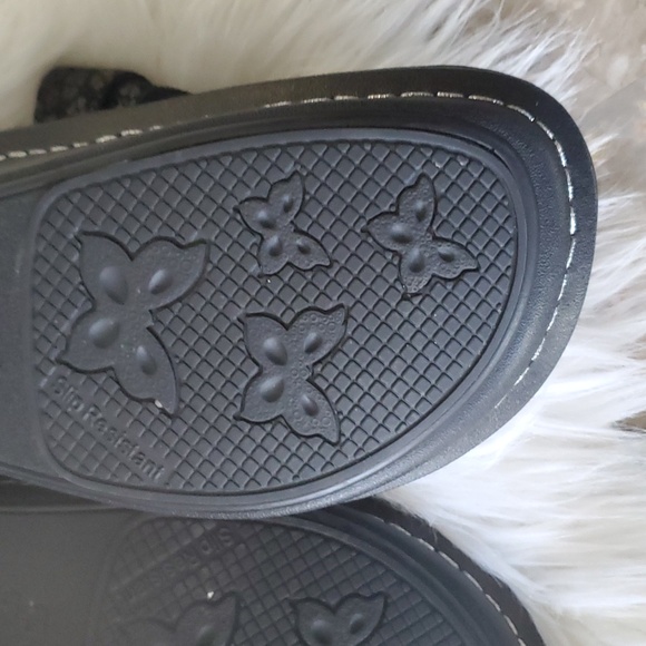 Alegria black thong sandals size 7 - Picture 6 of 16
